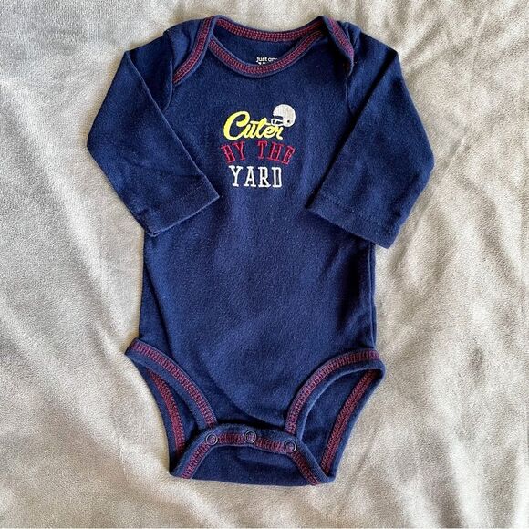4/$10 - Carters "Cuter by the Yard" Boys Bodysuit - Picture 1 of 5